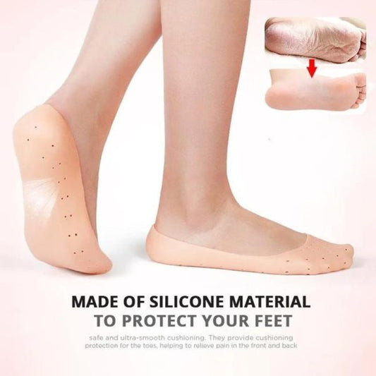 Addictivehub®   Anti Crack Full Length Silicone Foot Protector