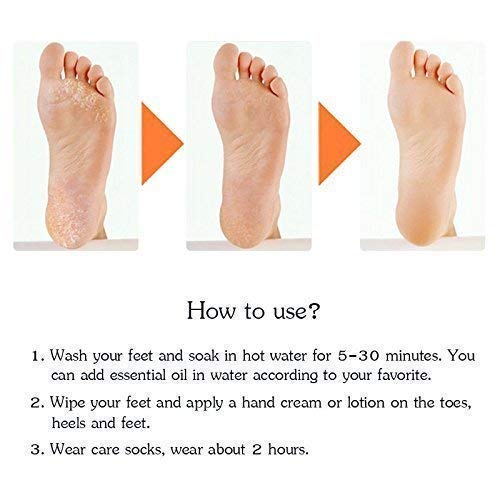 Addictivehub®   Anti Crack Full Length Silicone Foot Protector