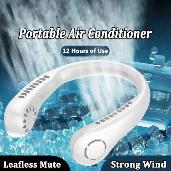 Addictivehub® Mini Neck Portable Air Cooler Fan