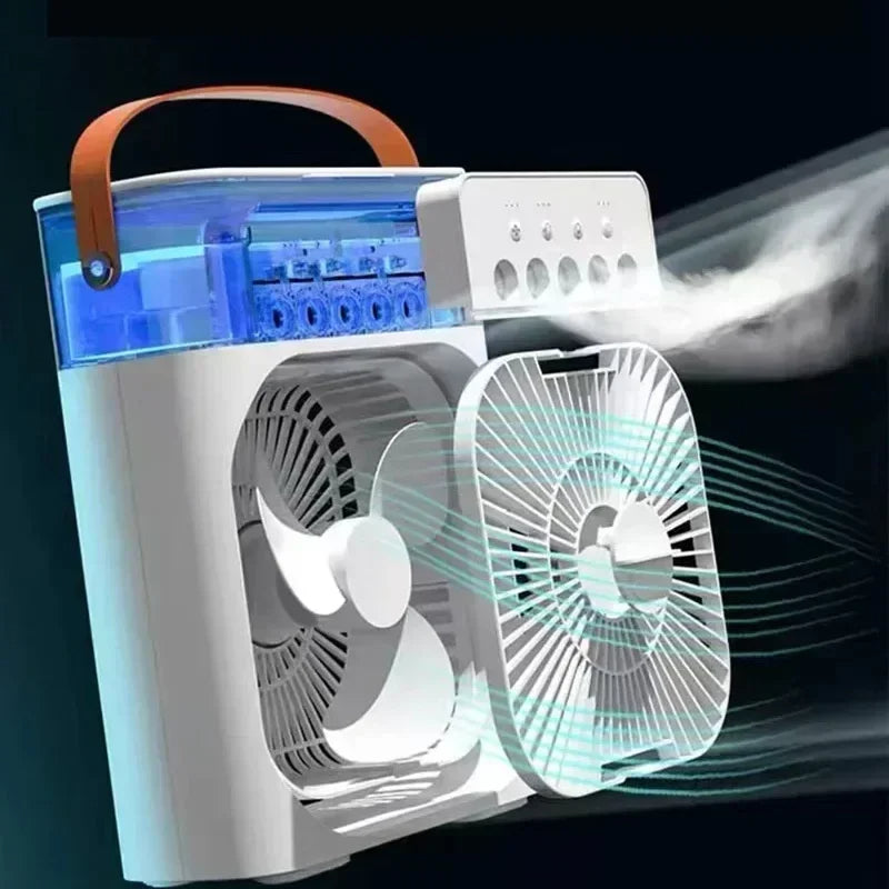 Addictivehub® Portable Air Conditioner Fan Household Hydrocooling Water mist Cooler