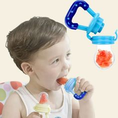 Addictivehub®   Baby Spoon Feeder | With Fruit Pacifier