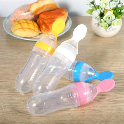 Addictivehub®   Baby Spoon Feeder | With Fruit Pacifier