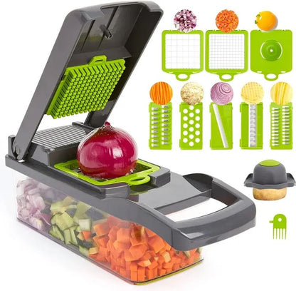 Addictivehub® Vegetable and fruit cutter nicer dicer all in one