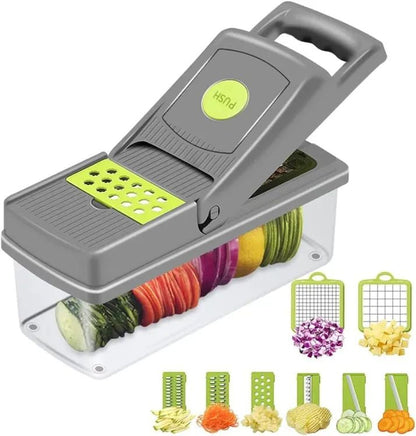 Addictivehub® Vegetable and fruit cutter nicer dicer all in one