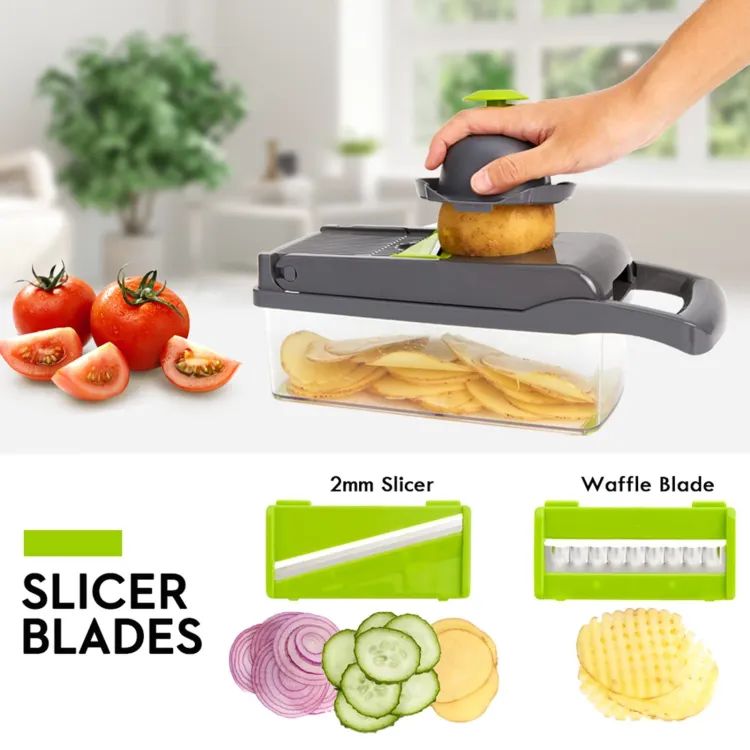 Addictivehub® Vegetable and fruit cutter nicer dicer all in one