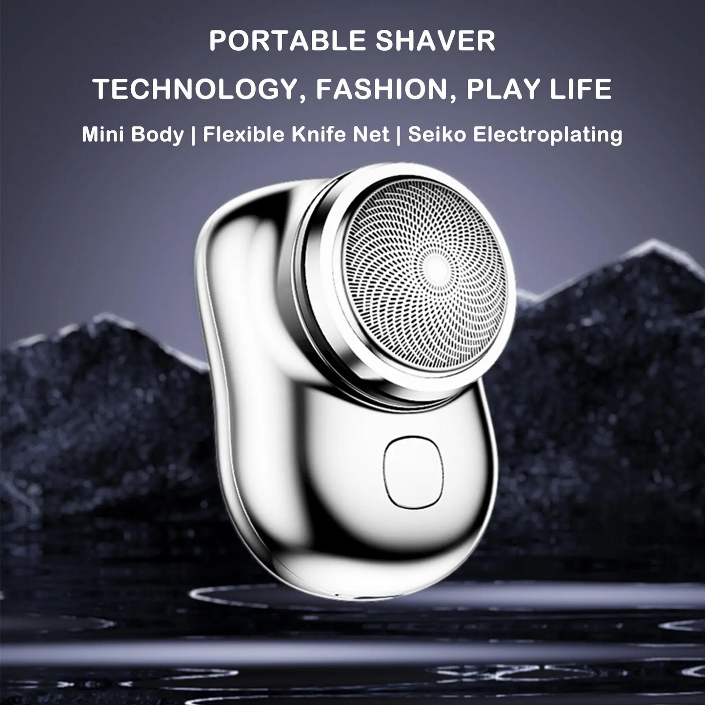 Addictivehub® Mini Type-C Fast Charging Pocket Razor