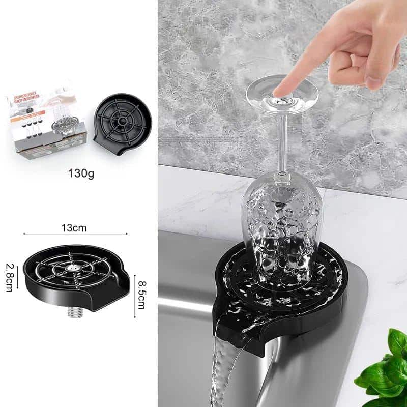 Addictivehub®   Automatic Cup Washer Or Glass Rinser Dishwasher