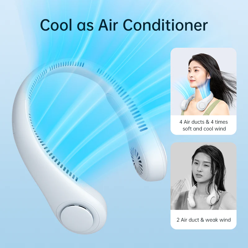 Addictivehub® Mini Neck Portable Air Cooler Fan