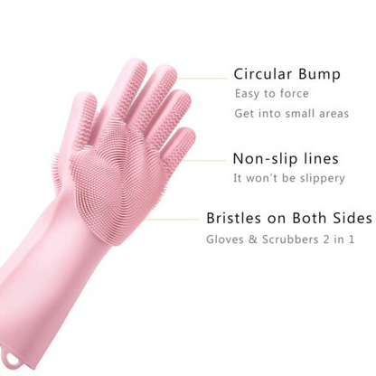 Addictivehub® Original Magic Silicon Dish-washing Gloves