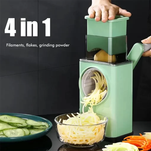 Addictivehub®   3 In 1 Round Cutter Vegetable Slicer Manual