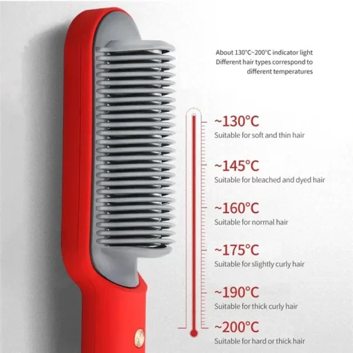 Addictivehub®   2-in-1 HAIR STRAIGHTENER COMB