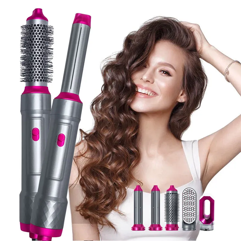 Addictivehub®   5 In 1 Hair Dryer Straightener And Curler