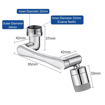 Addictivehub® Universal Rotating Faucet