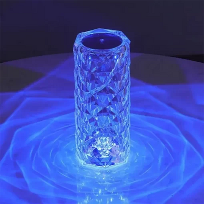 Addictivehub®  Crystal Lamp Diamond Light Projector 16 Colors Touch & Remote Control