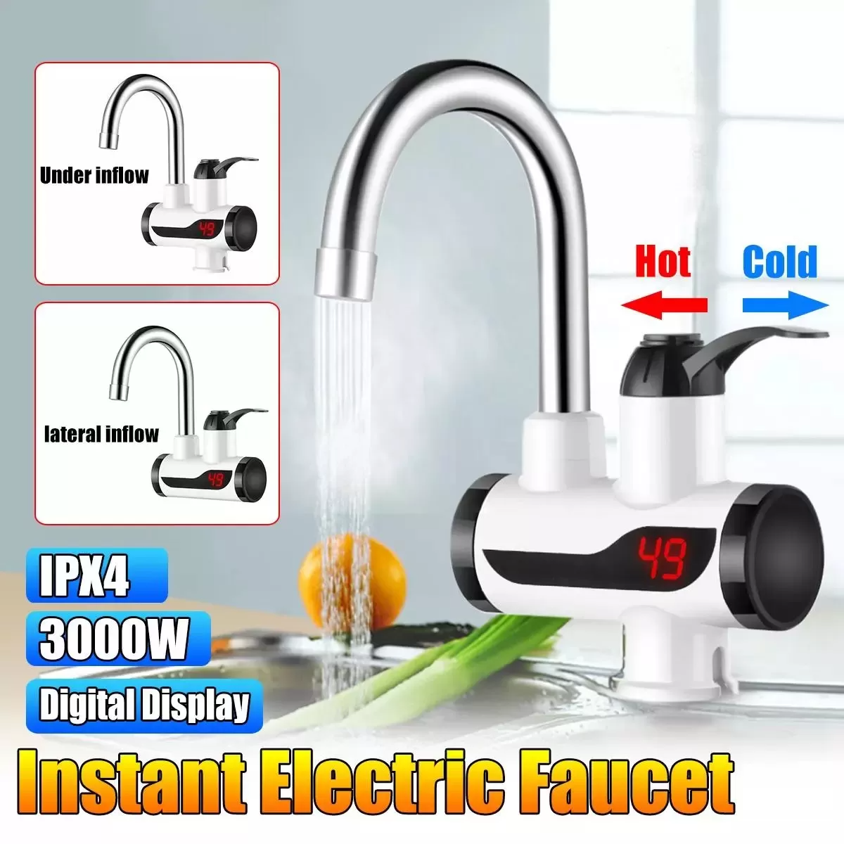 Addictivehub®   Electric Faucet Water heater