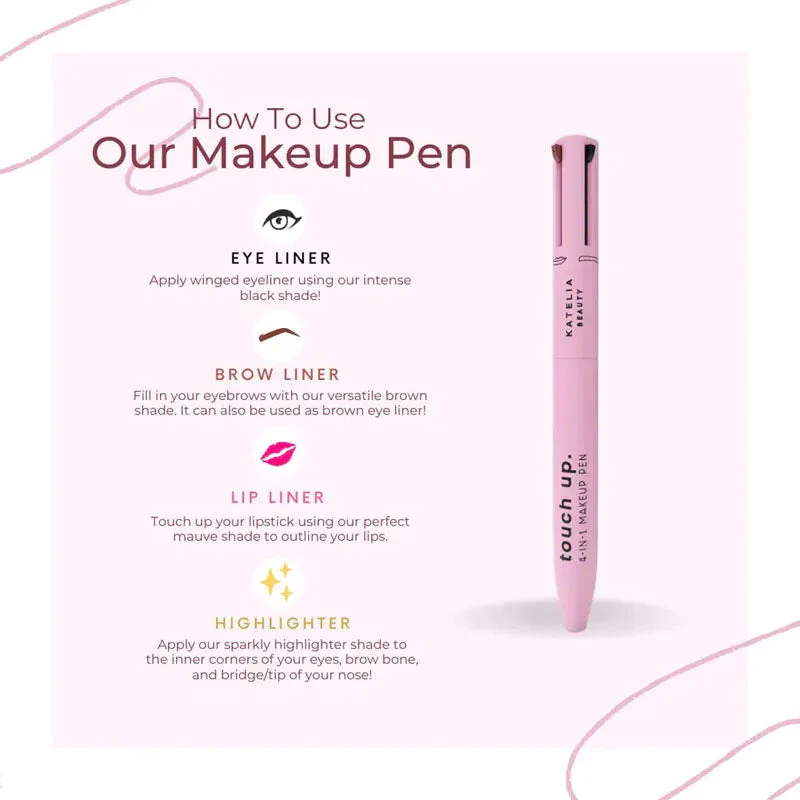 Addictivehub®   4 in 1 Makeup Pen