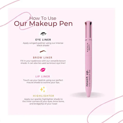 Addictivehub®   4 in 1 Makeup Pen