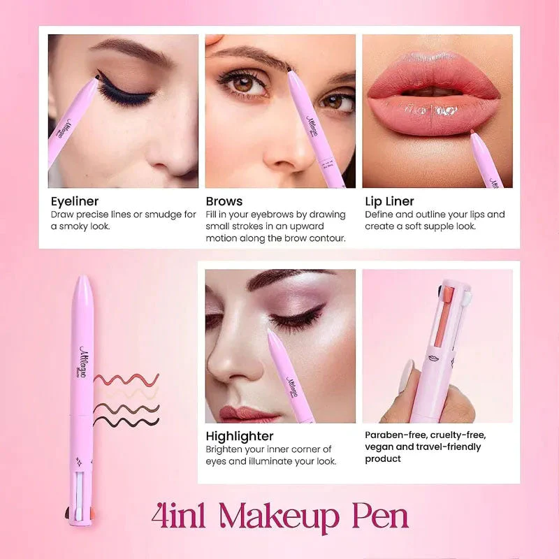 Addictivehub®   4 in 1 Makeup Pen